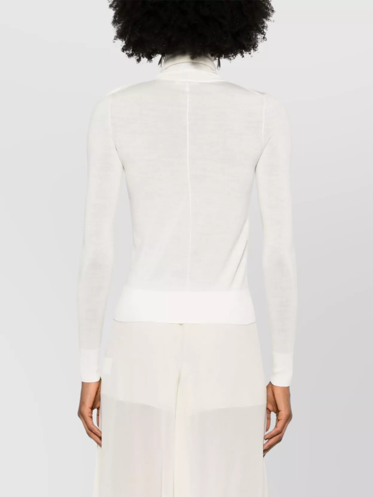 Shop Chloé Knit Sleeveless Roll Neck Top