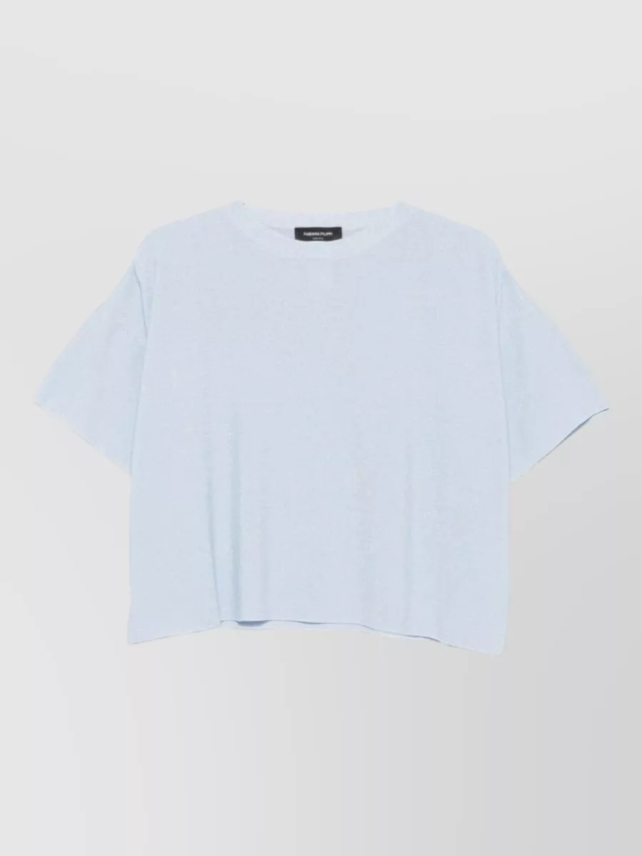 Fabiana Filippi Cotton Short-Sleeve T-Shirt