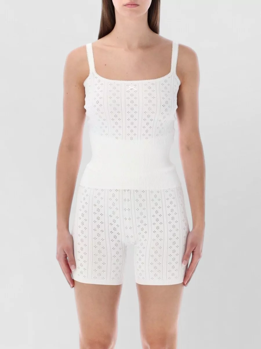 JW Anderson pointelle knit cami top