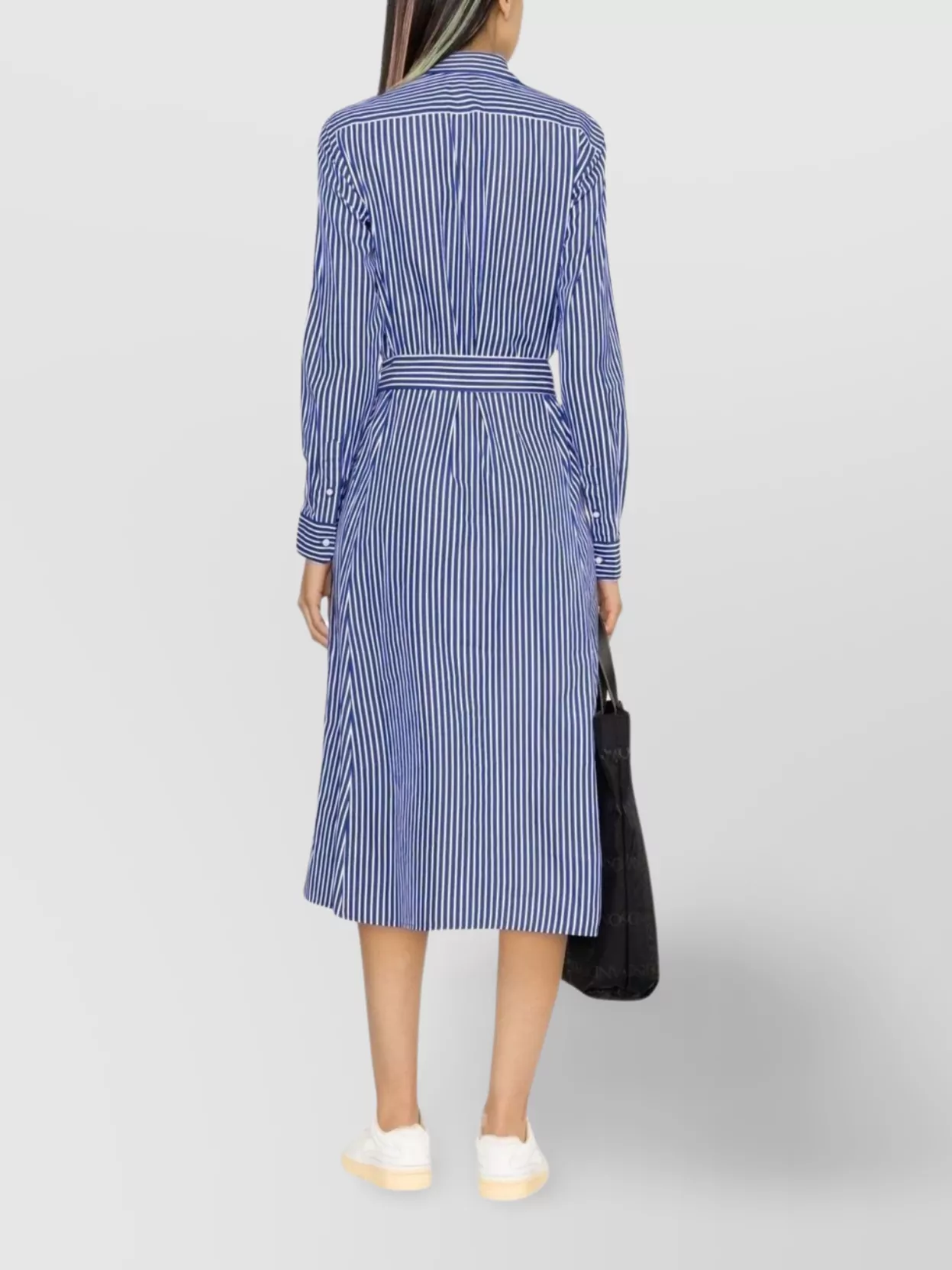 Ralph Lauren A-Line Cotton Dress With Belted Waist