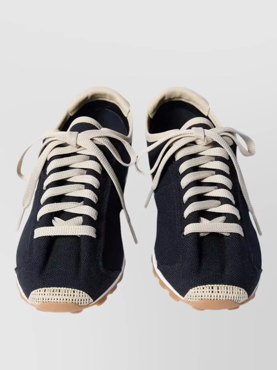 Jacquemus Cotton Low-Top Sneakers