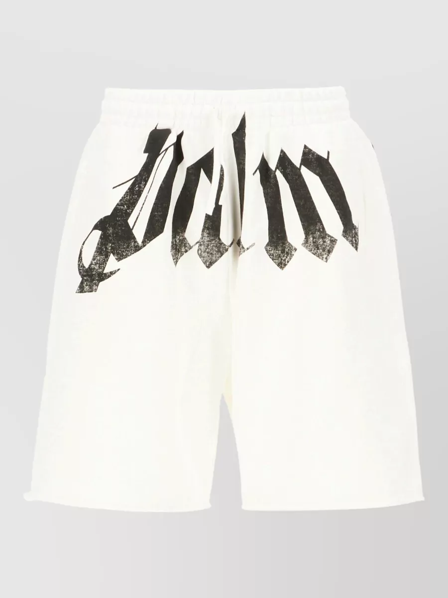 Palm Angels Cotton Bermuda Shorts