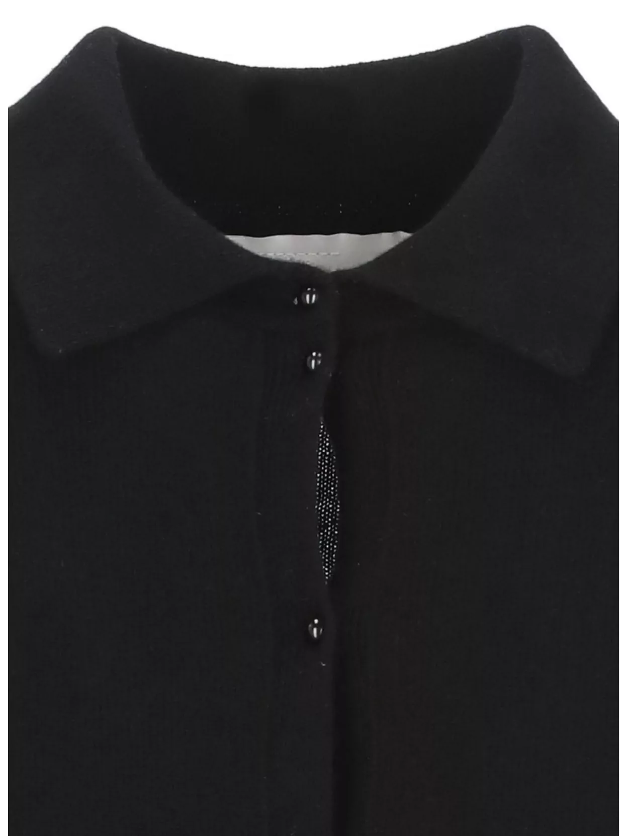 Vanise' Women's Long Sleeve Cashmere Cardigan With Collar