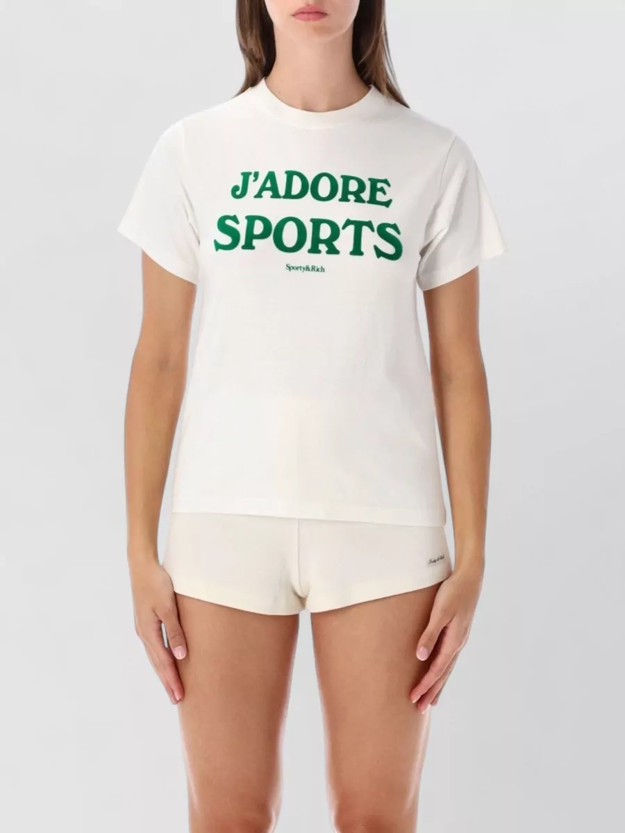 Sporty & Rich cotton t-shirt