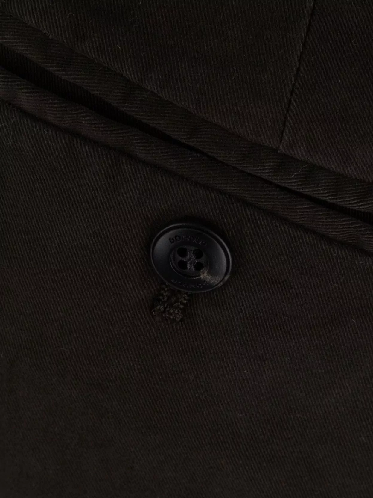 Dondup Trousers Back Pockets Belt Loops Rolled Cuffs