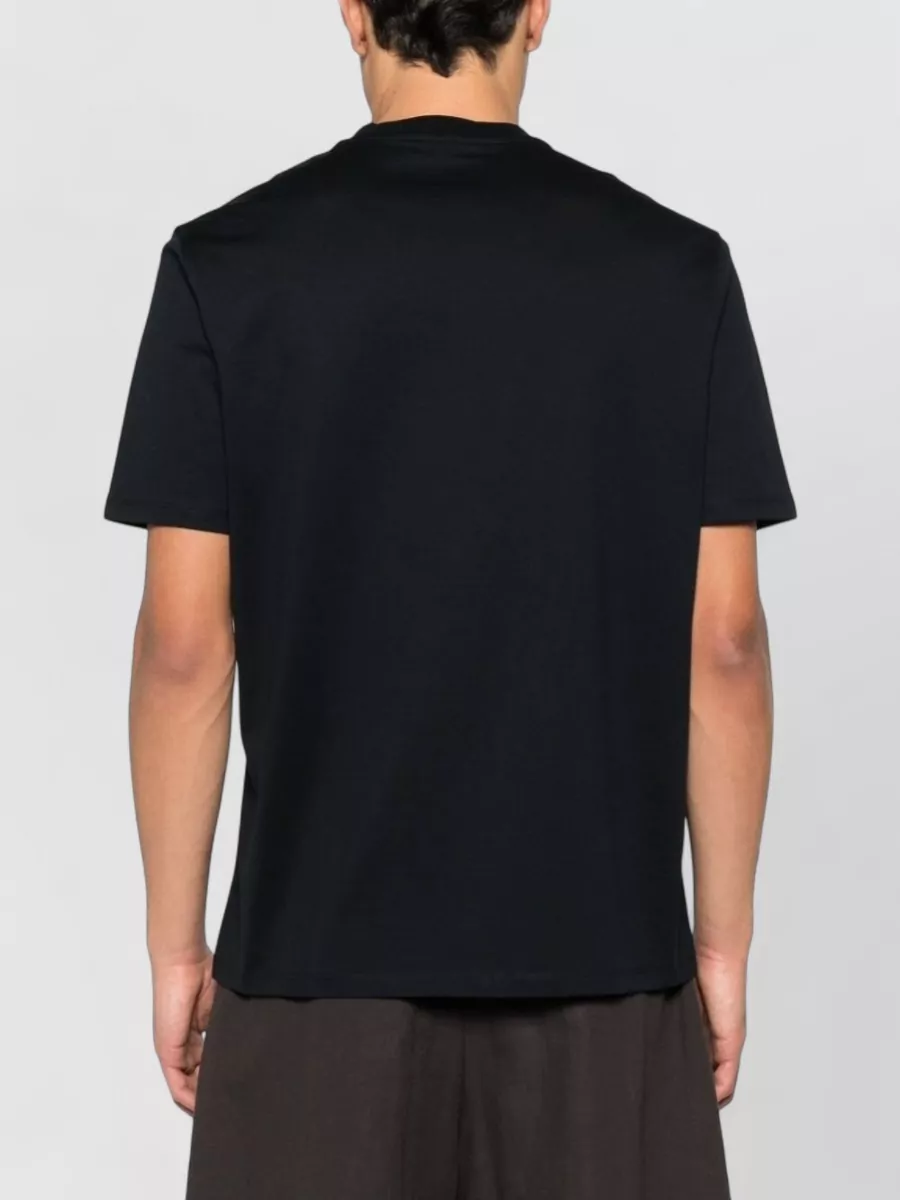 Emporio Armani Logo Cotton T-Shirt Round Neck Design