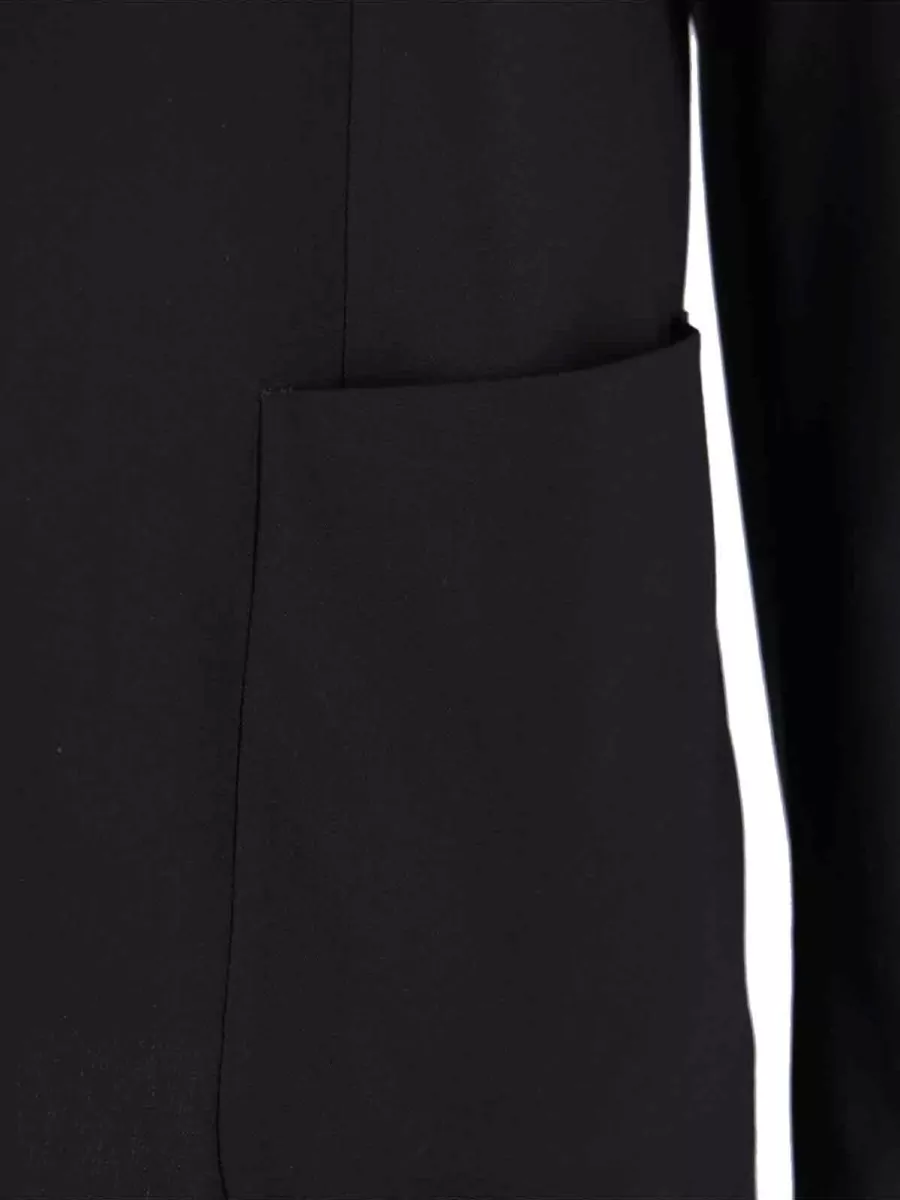 Giorgio Armani Stand Collar Blazer Long Sleeves Pockets