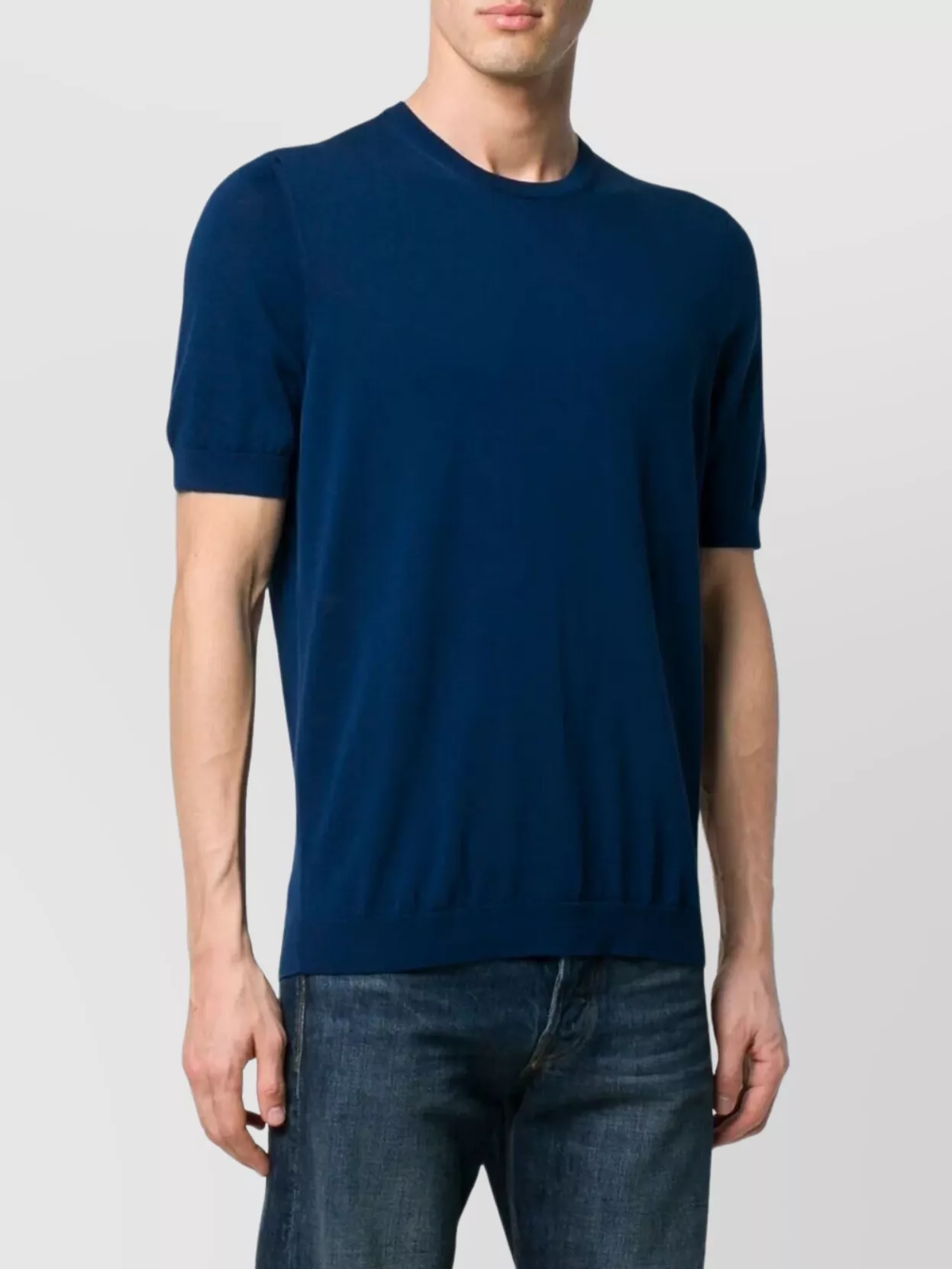 Drumohr Crew Neck Short Sleeves T-Shirt