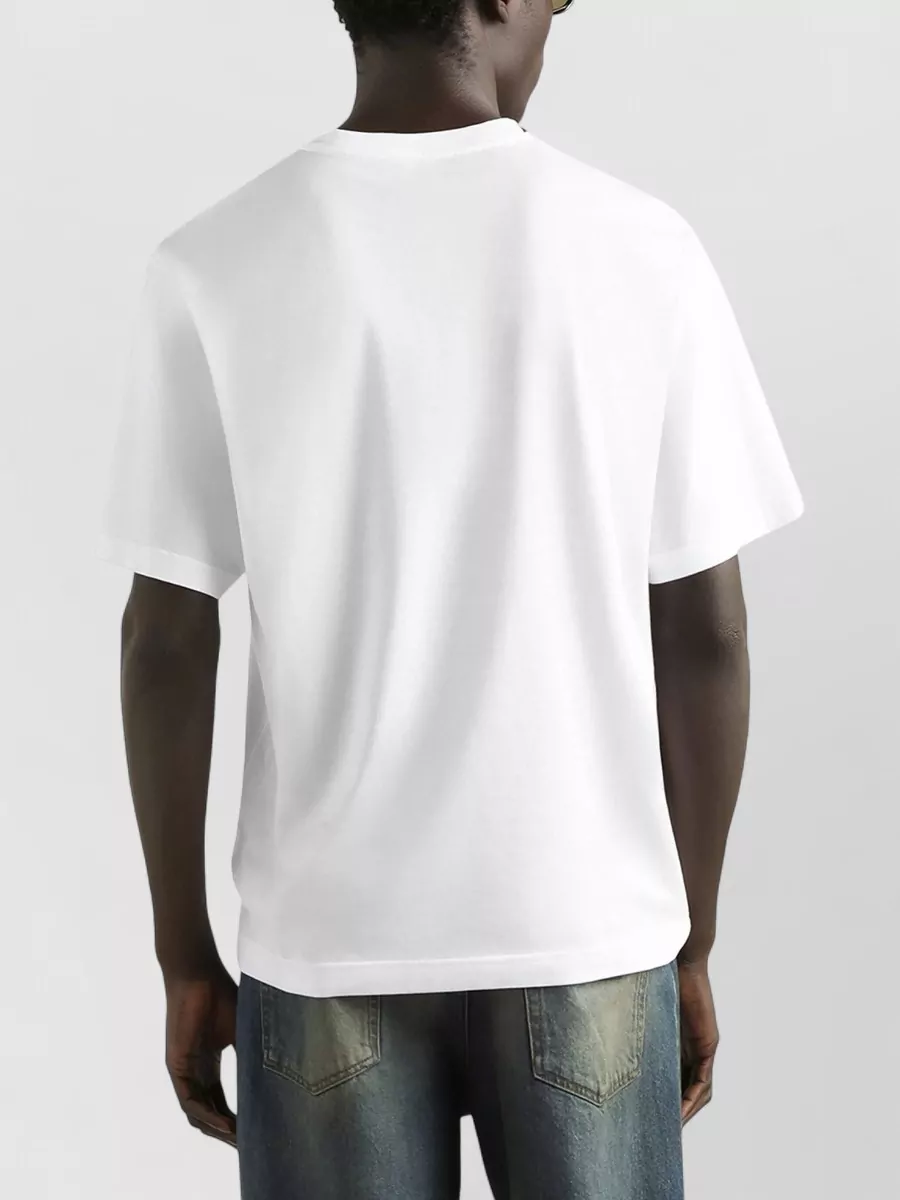 Dolce&Gabbana Relaxed Fit Crew Neck Short Sleeve T-Shirt