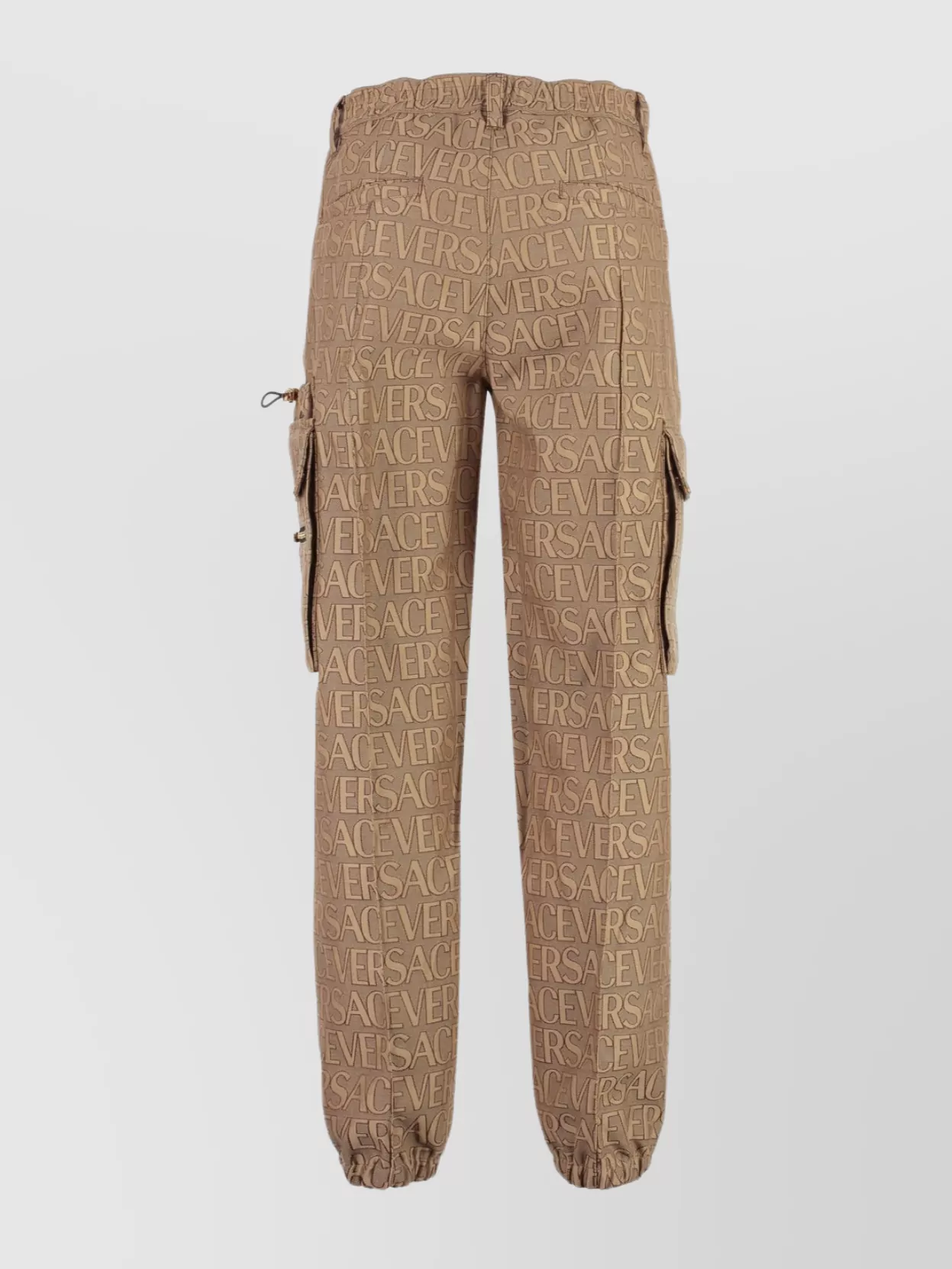 Versace Cargo Trousers In Cotton Blend