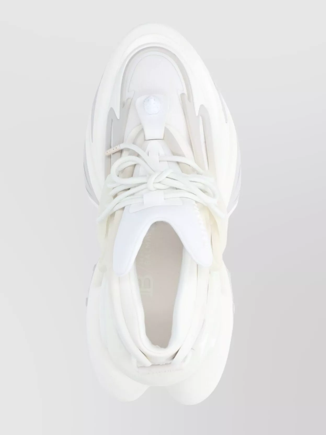BALMAIN LOW TOP CHUNKY SOLE HIGH-TOP SNEAKERS