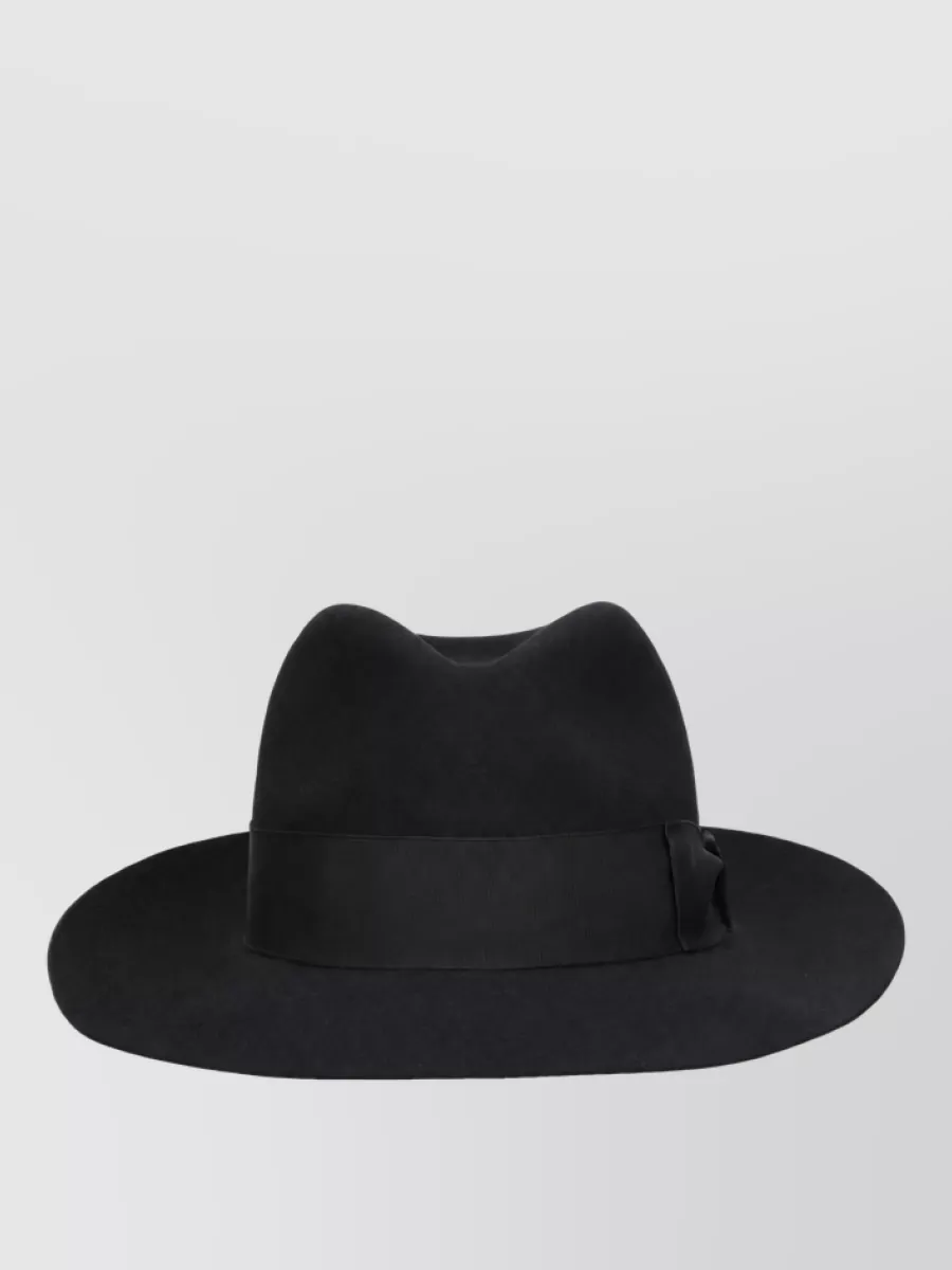 Borsalino wool fedora hat