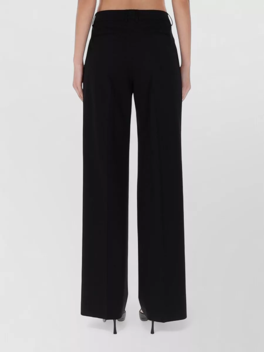 Pt Torino Wide-Leg Trousers Pleated Front