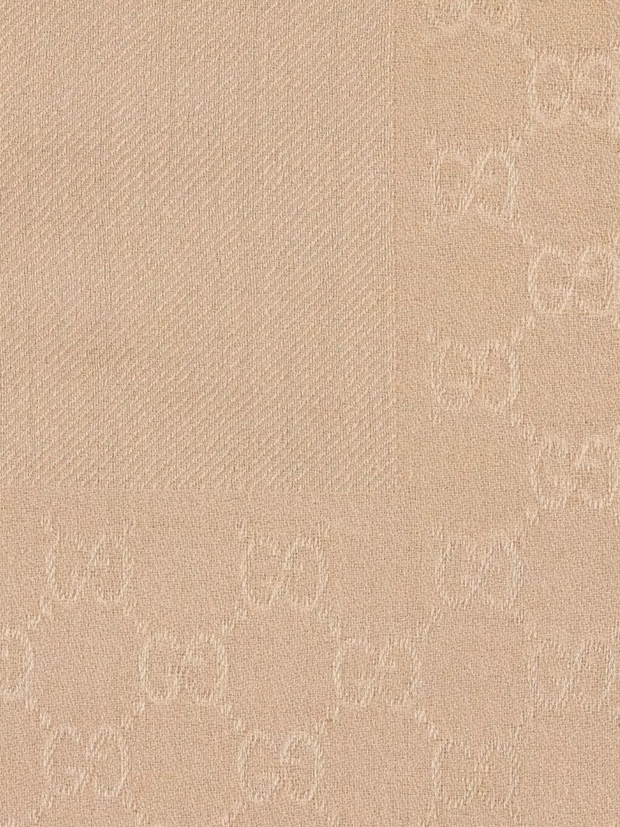 Gucci Wool And Silk Blend Scarf With Fringed Edges