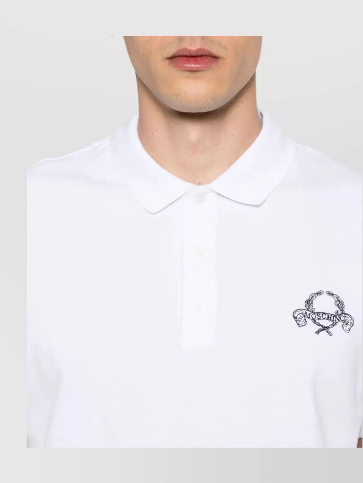 Moschino Cotton Piquet Polo Shirt