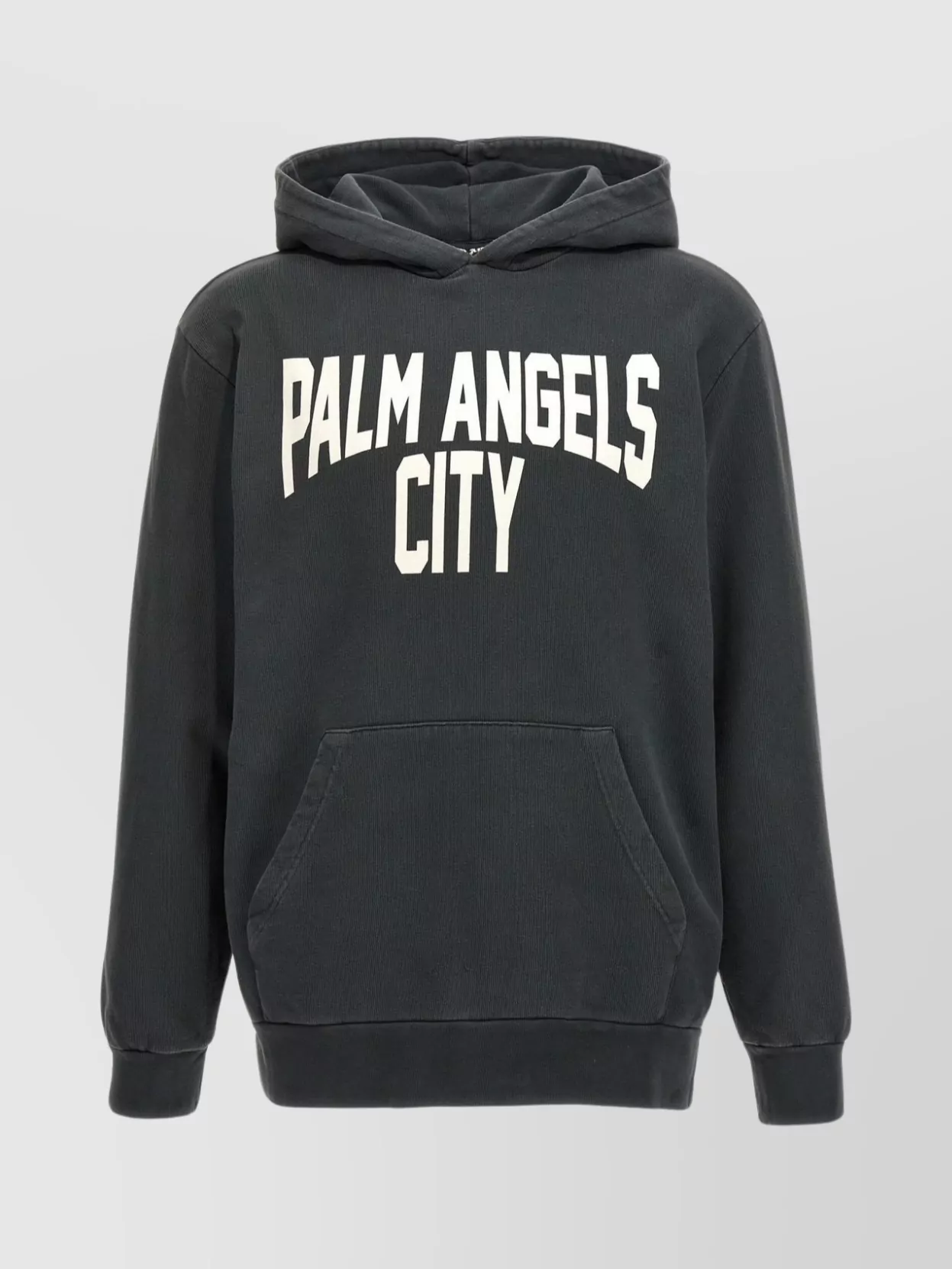 Shop Palm Angels City Hoodie Front Pocket