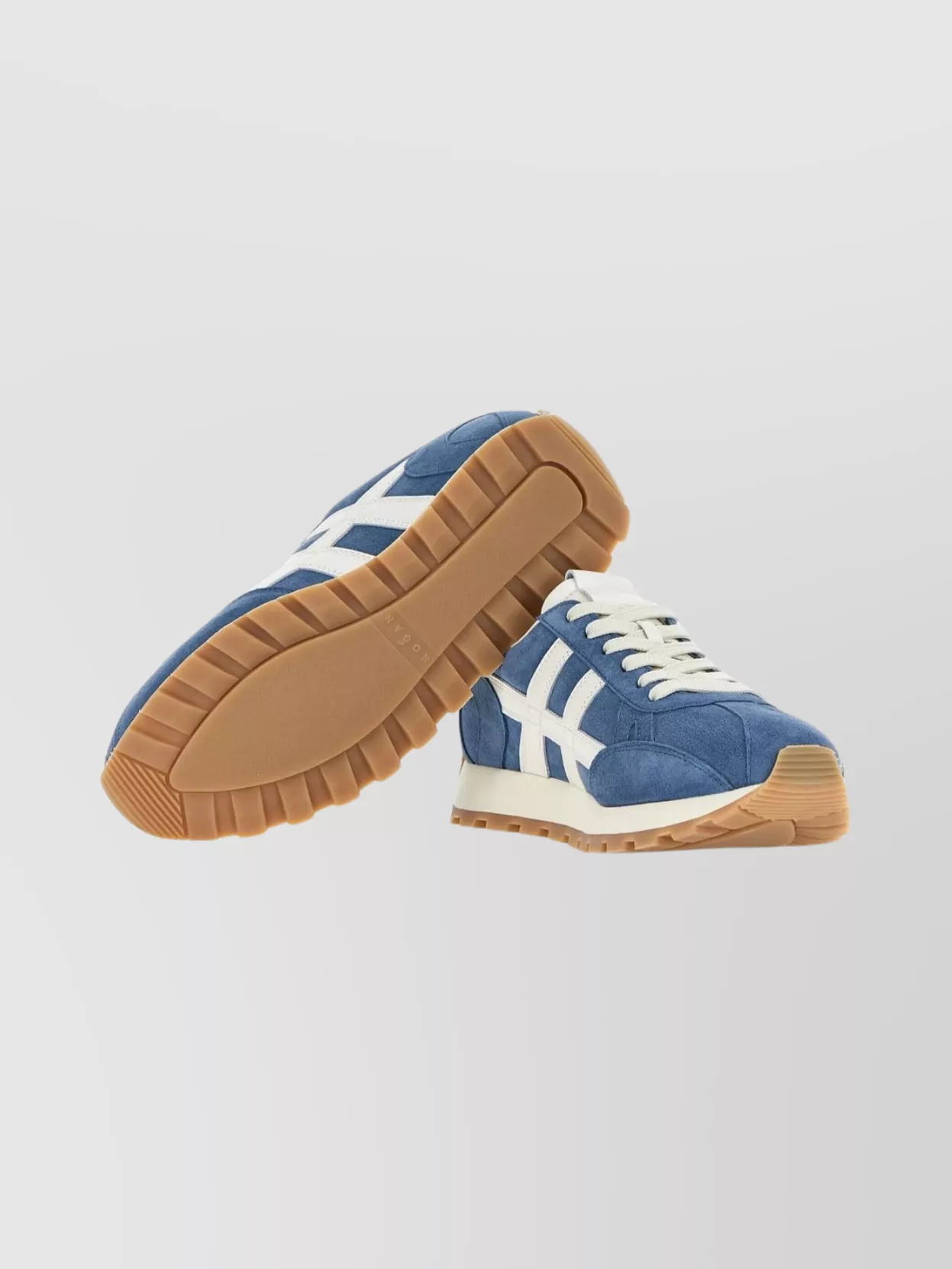 Hogan Sneakers With Contrast Stripes And Rubber Sole