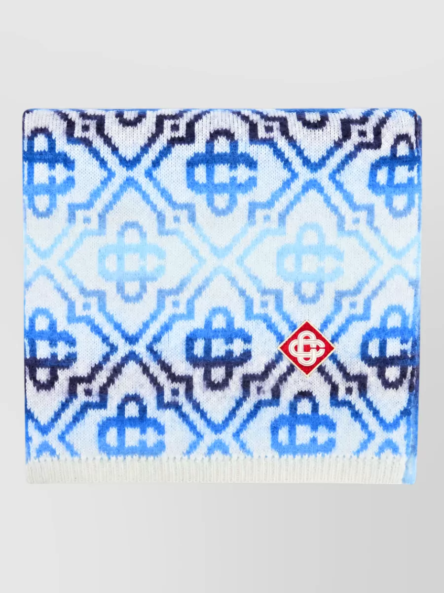 Casablanca wool scarf