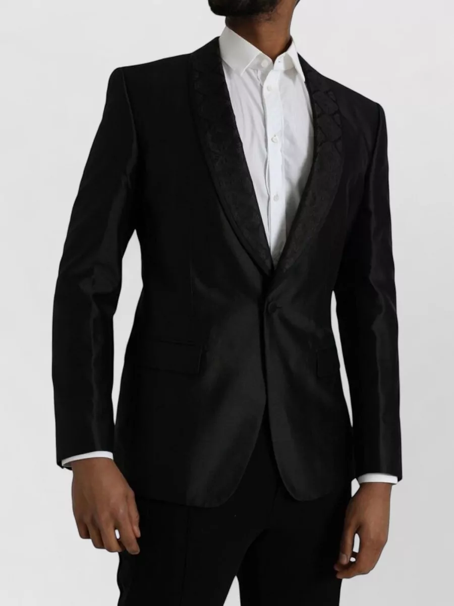Dolce&Gabbana Silk Single-Breasted Dinner Jacket