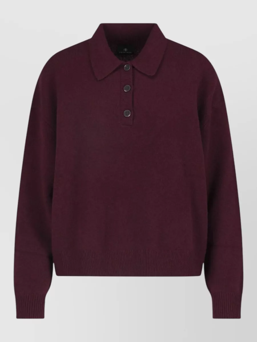 Anine Bing cashmere crewneck sweatshirt