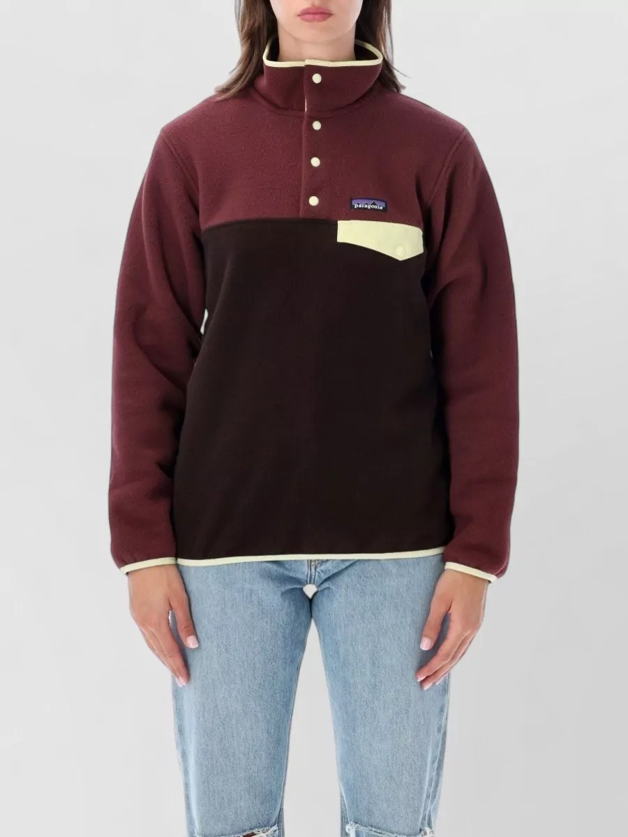 Patagonia fleece hooded jacket