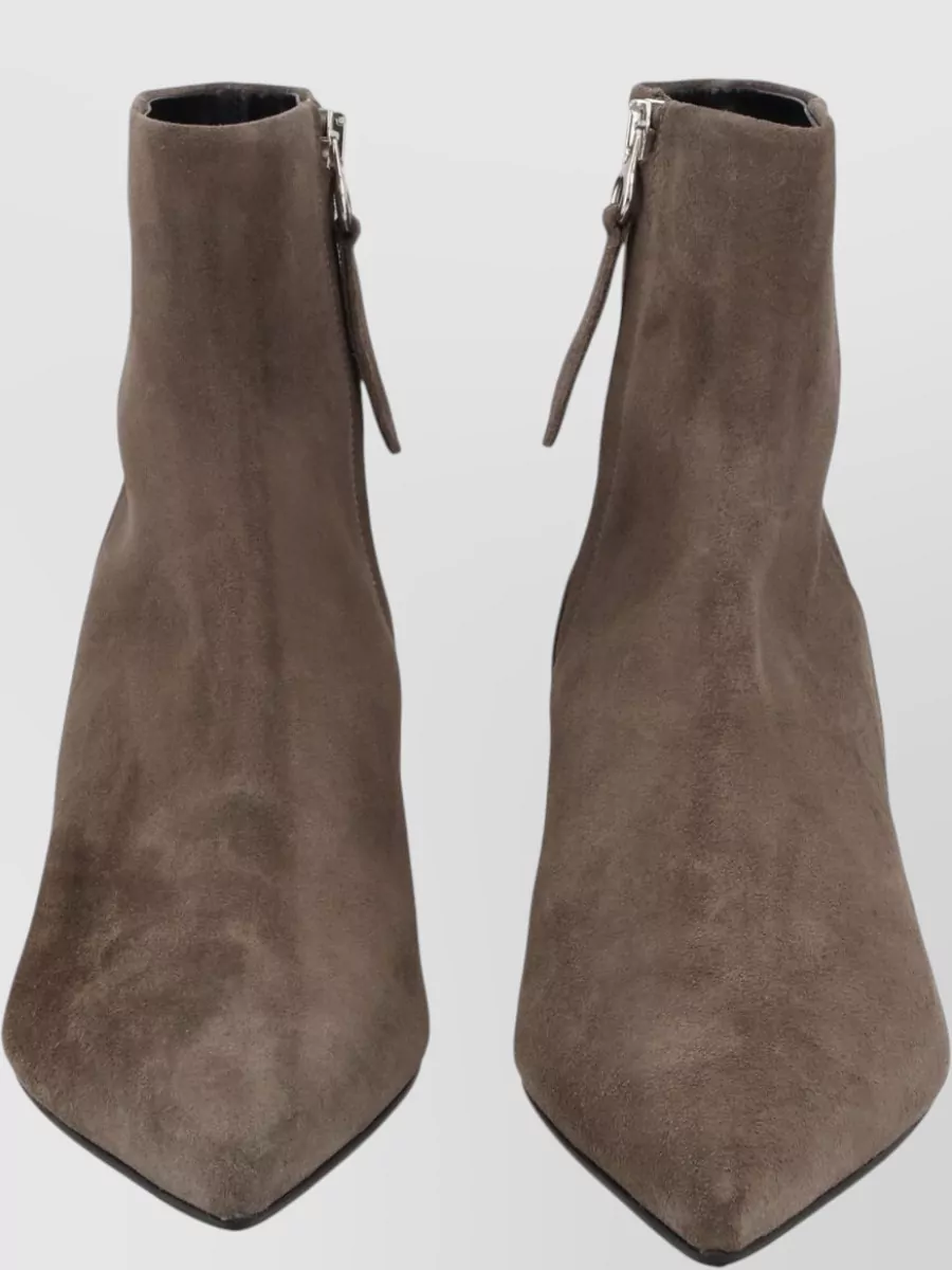 Aeyde suede leather ankle boots
