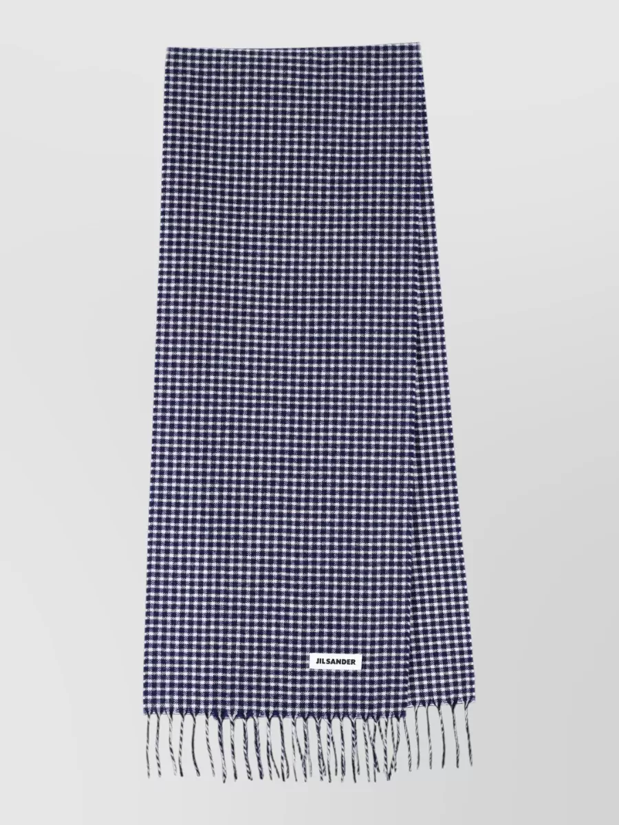 Jil Sander wool scarf