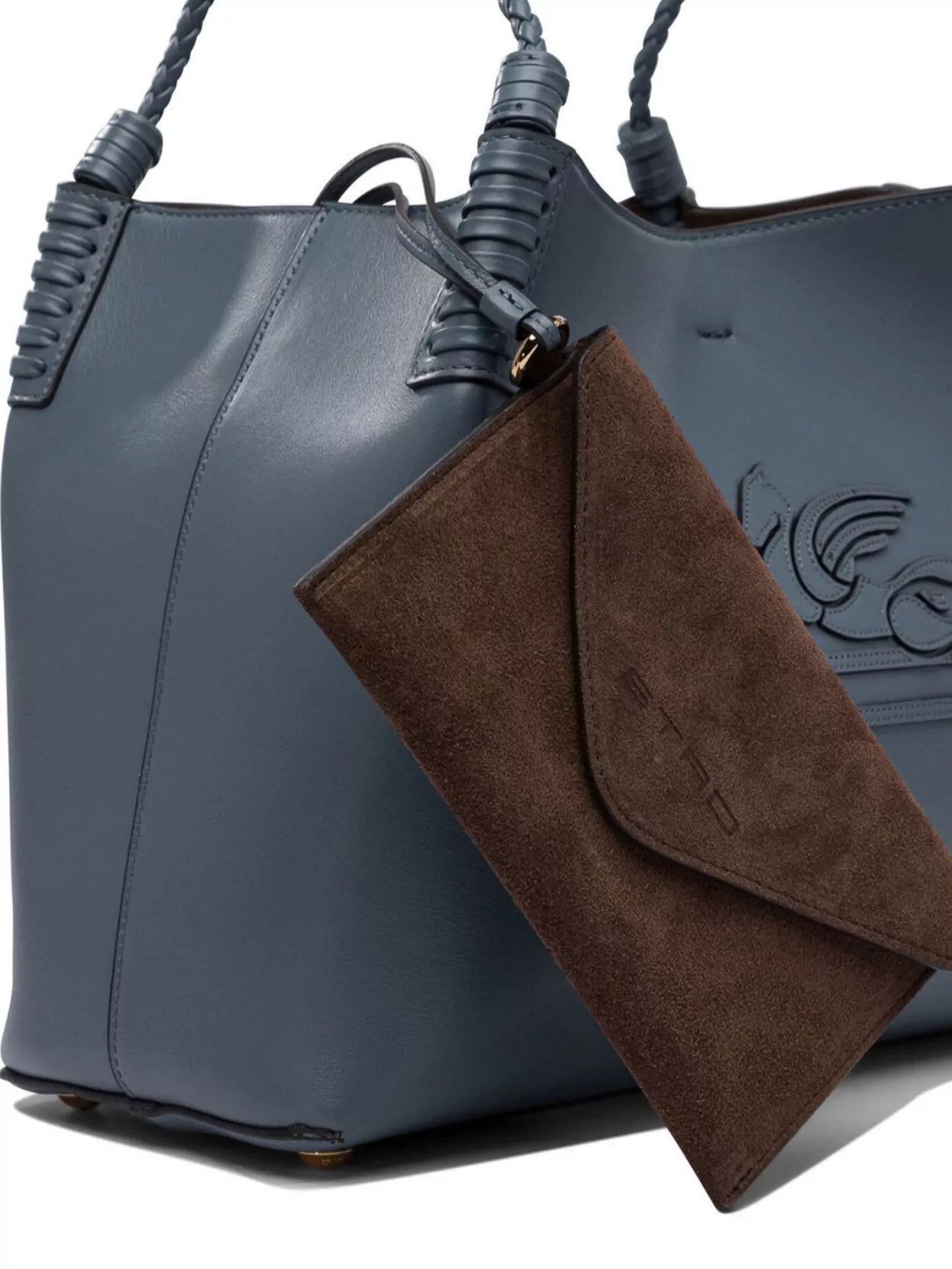 Etro Structured Shape Braided Handles