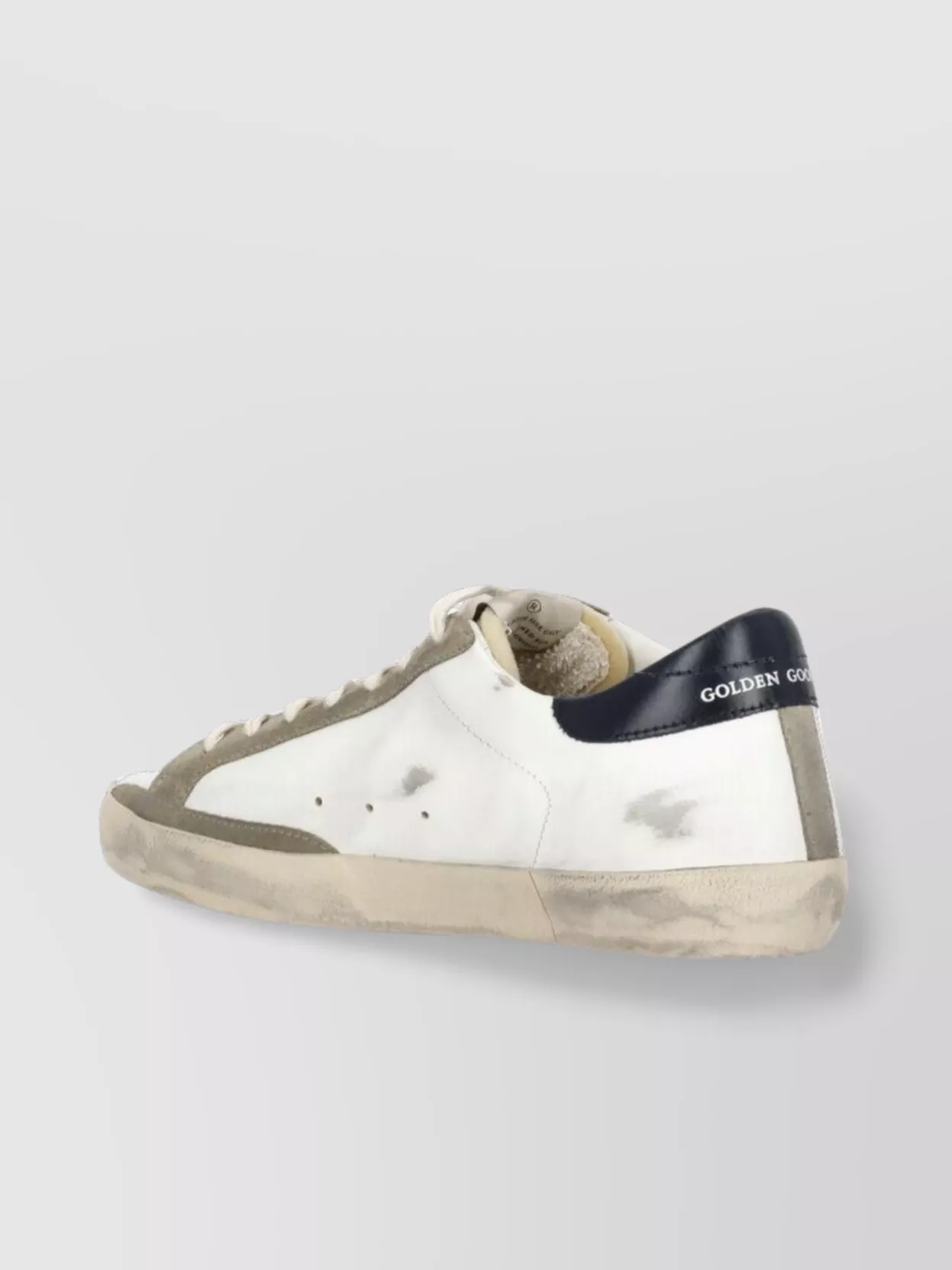 Golden Goose Low Top Leather Sneakers With Star Detail In Multi