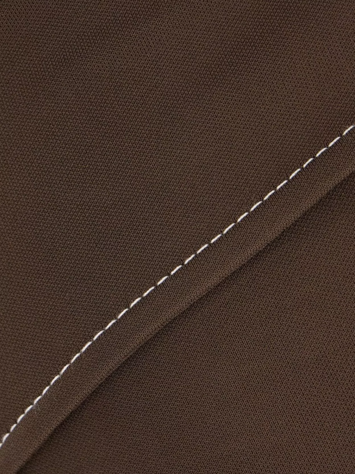 Tory Burch Wrap Design Midi Length Skirt With Contrast Stitching