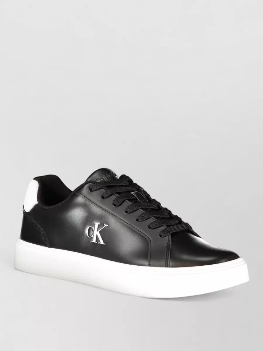 Calvin Klein leather low-top sneakers