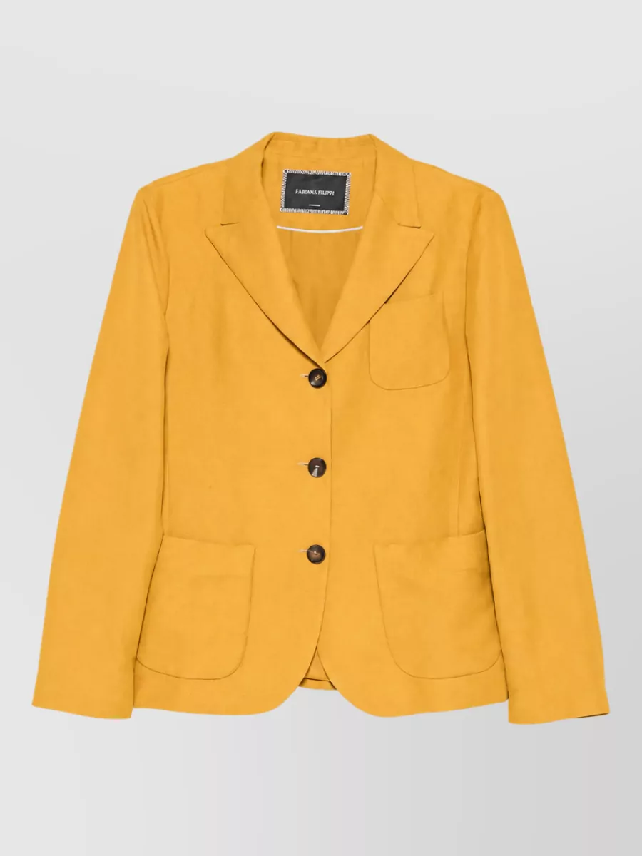 Fabiana Filippi Linen blend suit jacket