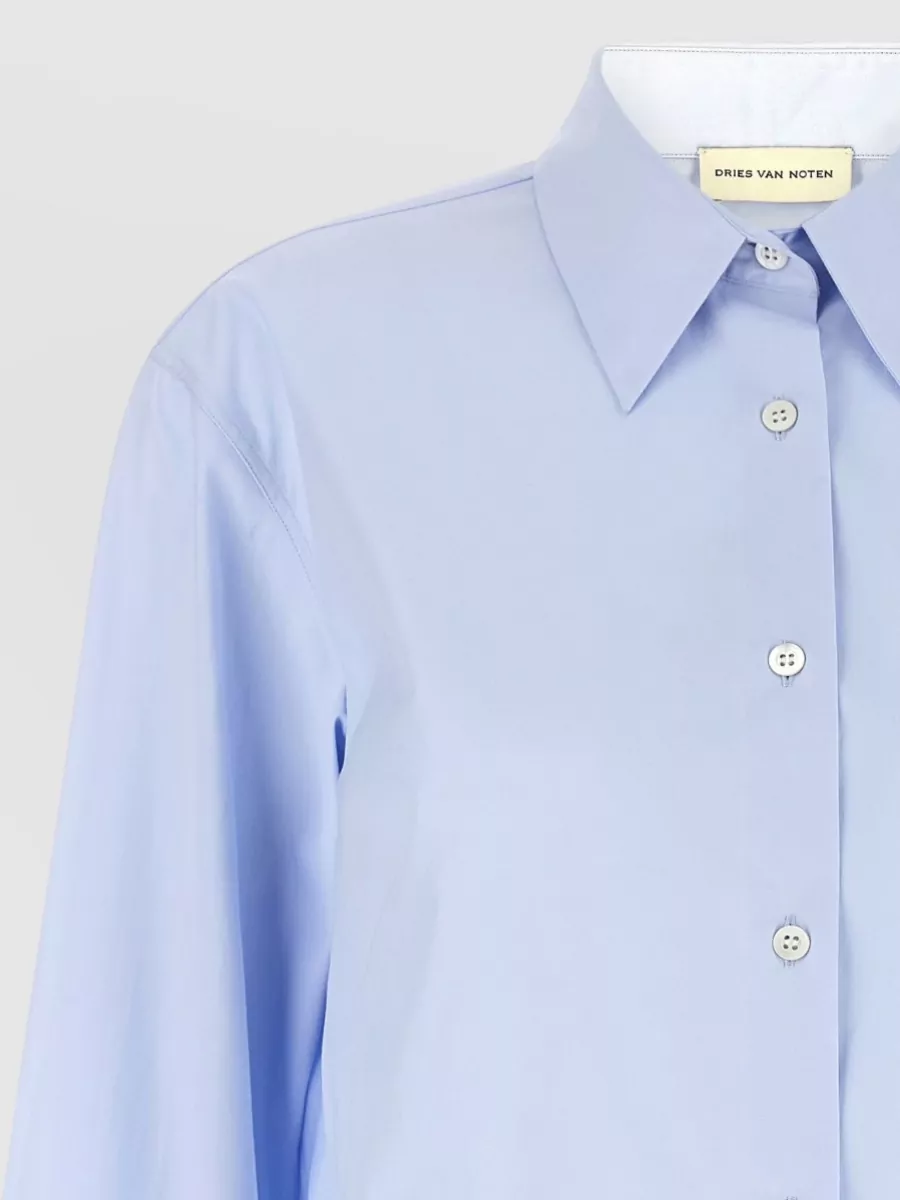 Dries Van Noten Cotton Embellished Shirt