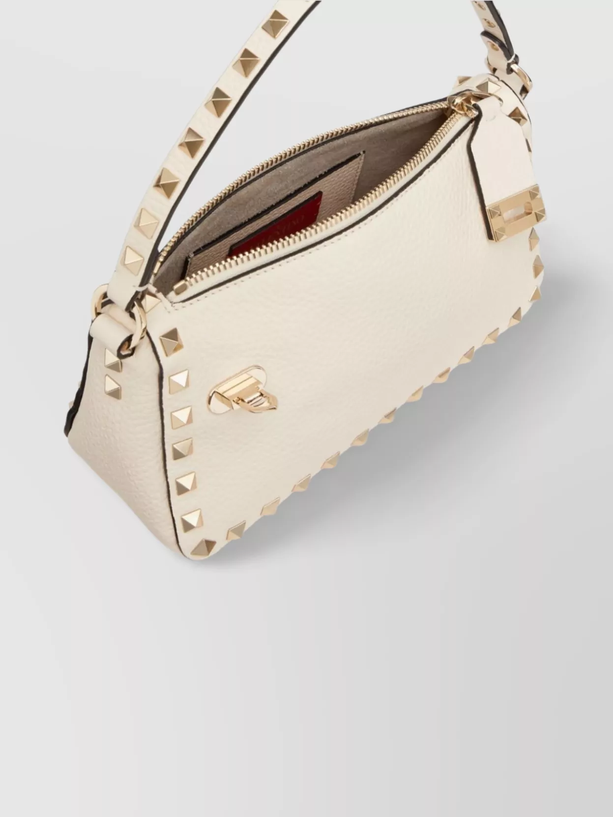 Valentino Garavani Small Leather Shoulder Bag With Rockstud Detailing