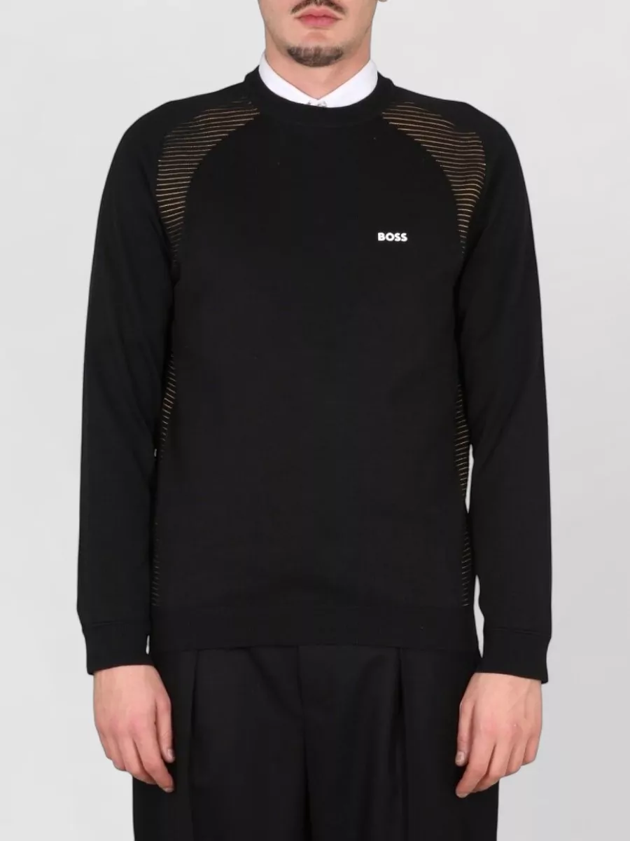 Boss Cotton Logo-Print T-Shirt