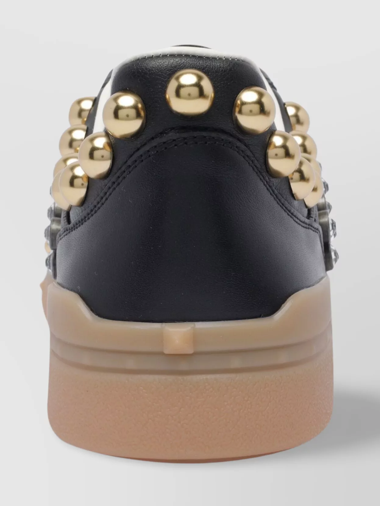 Valentino Garavani Low Top Studded Leather Sneakers