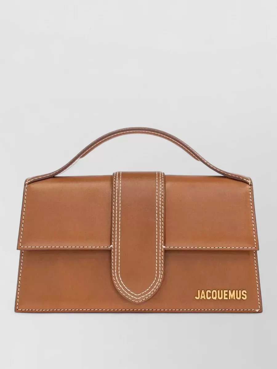 Jacquemus Le Grand Bambino Leather Crossbody Bag