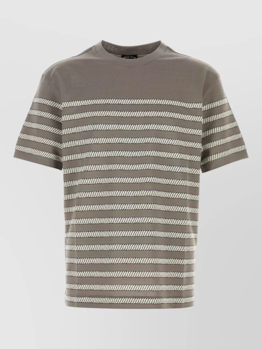 Giorgio Armani Embroidered T-Shirt