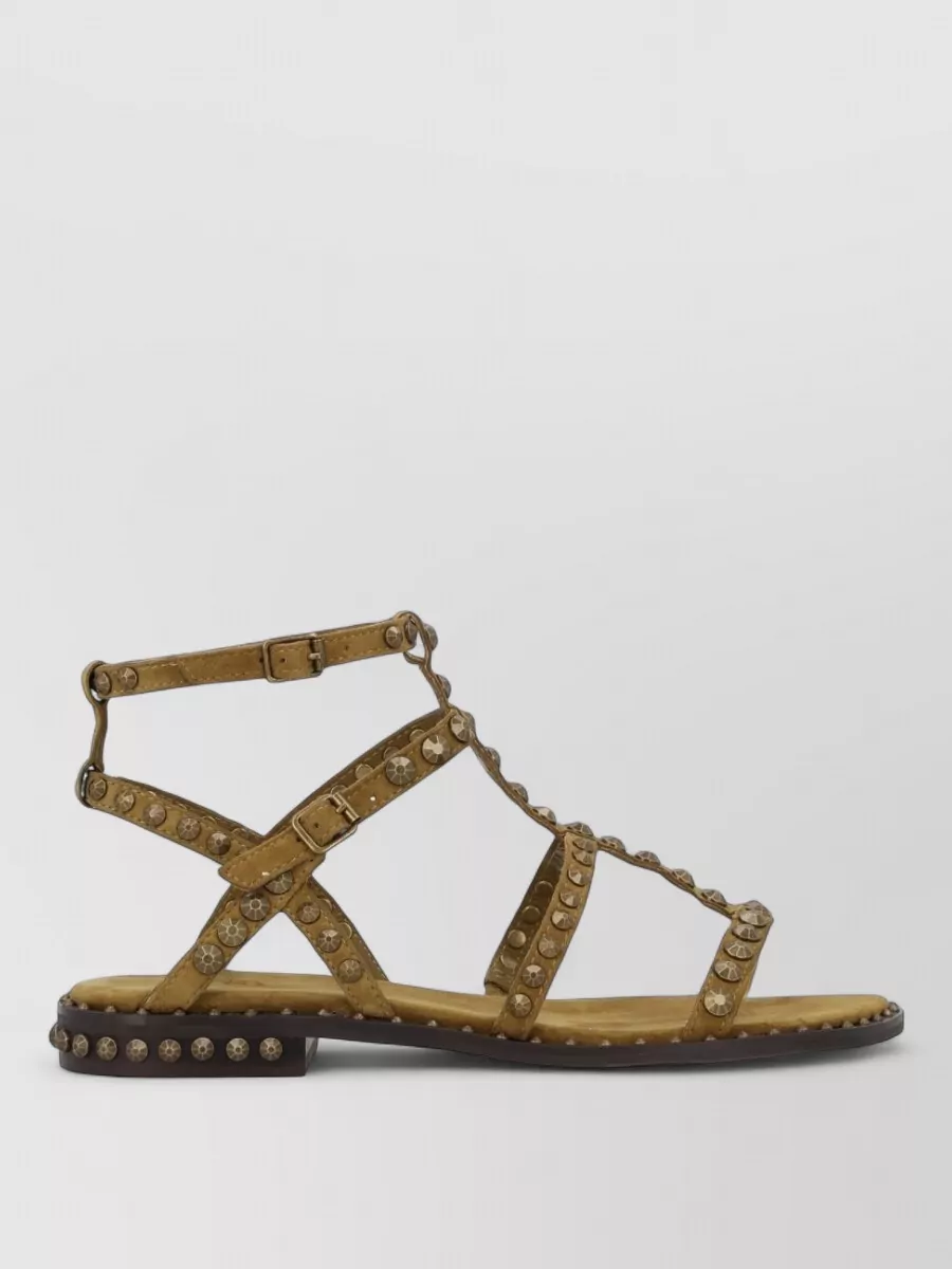 Ash Leather Sandals