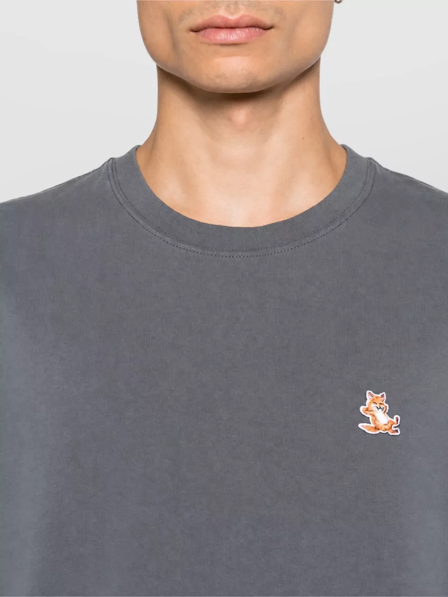 Maison Kitsuné Cotton Fox Patch Short-Sleeve T-Shirt