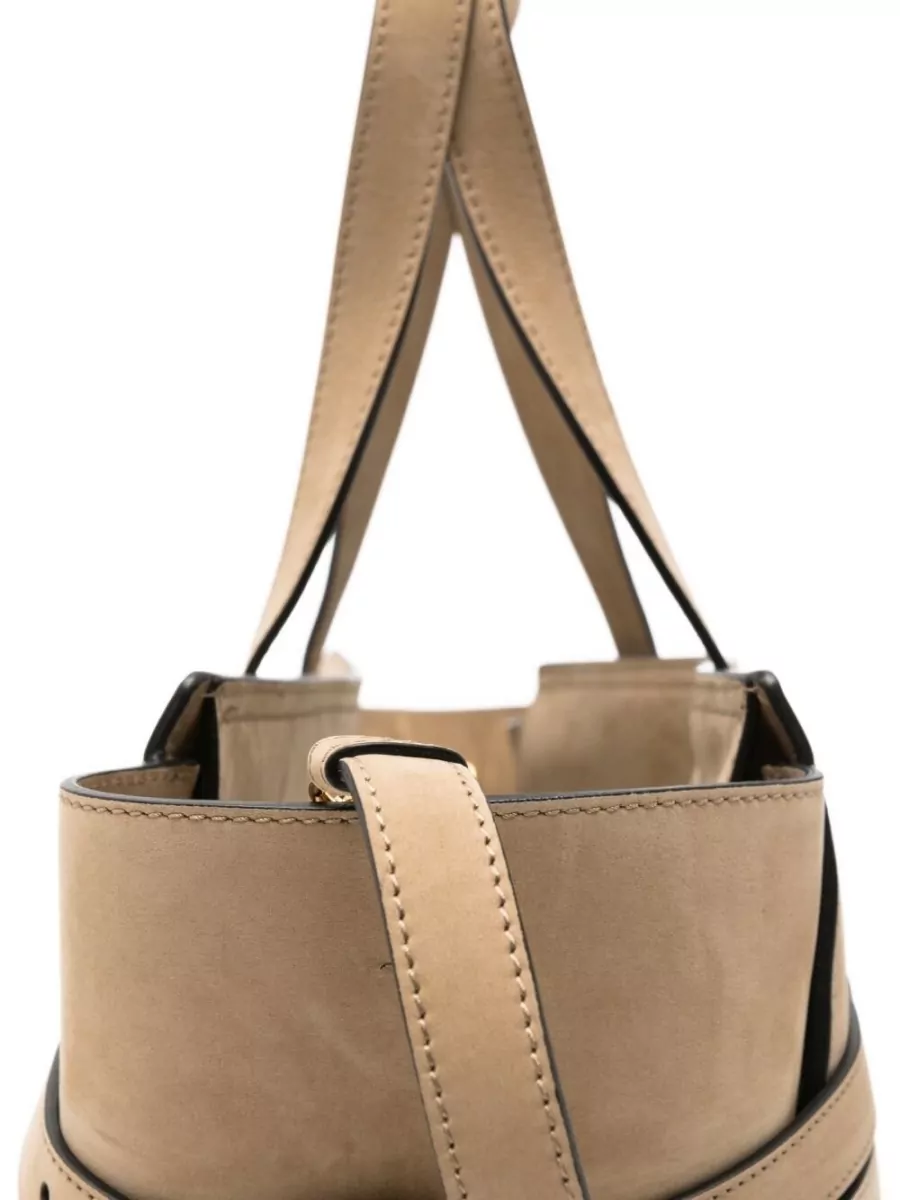 Moschino Suede Leather Shoulder Bag