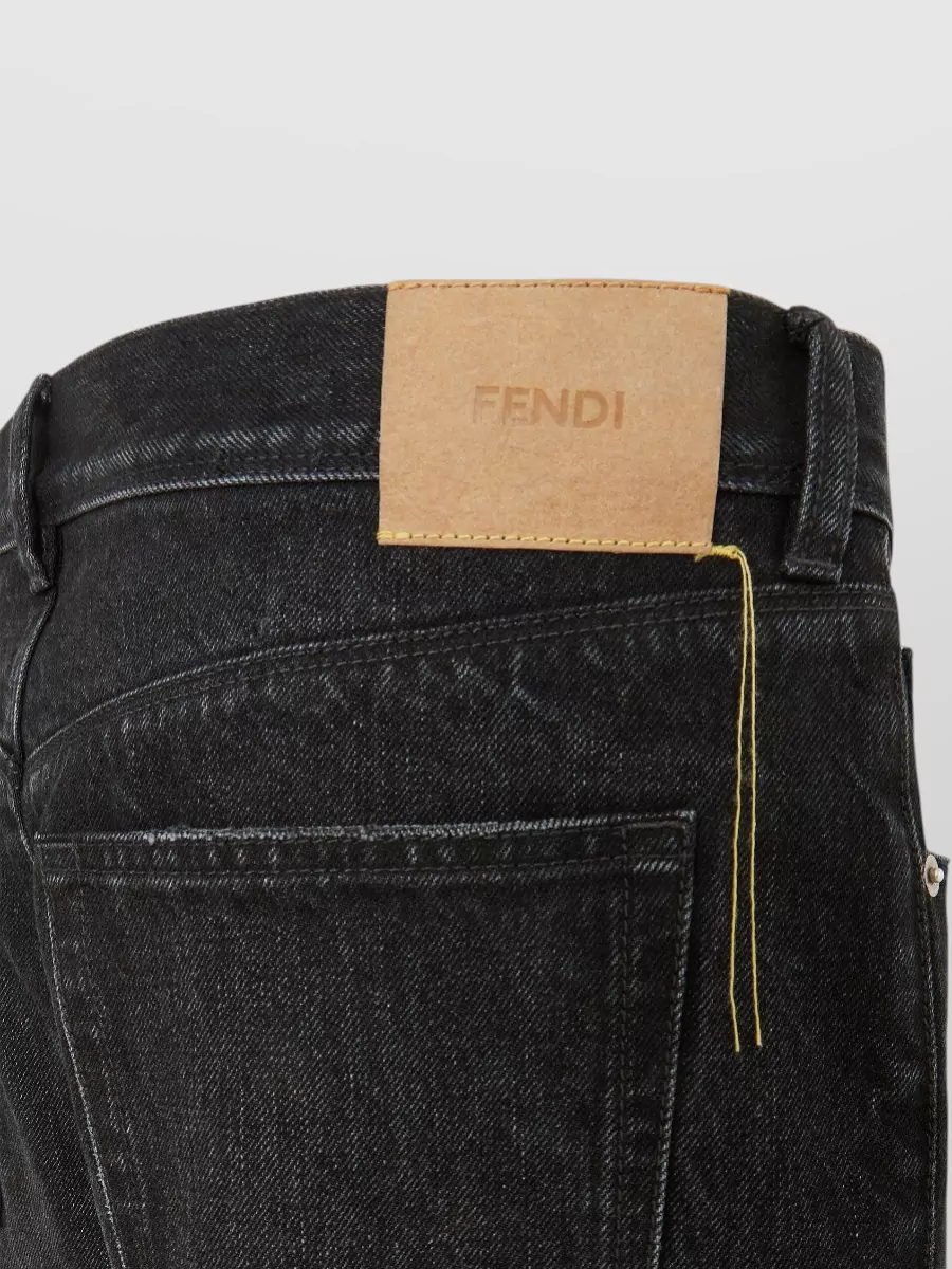 Fendi Denim Regular-Fit Jeans