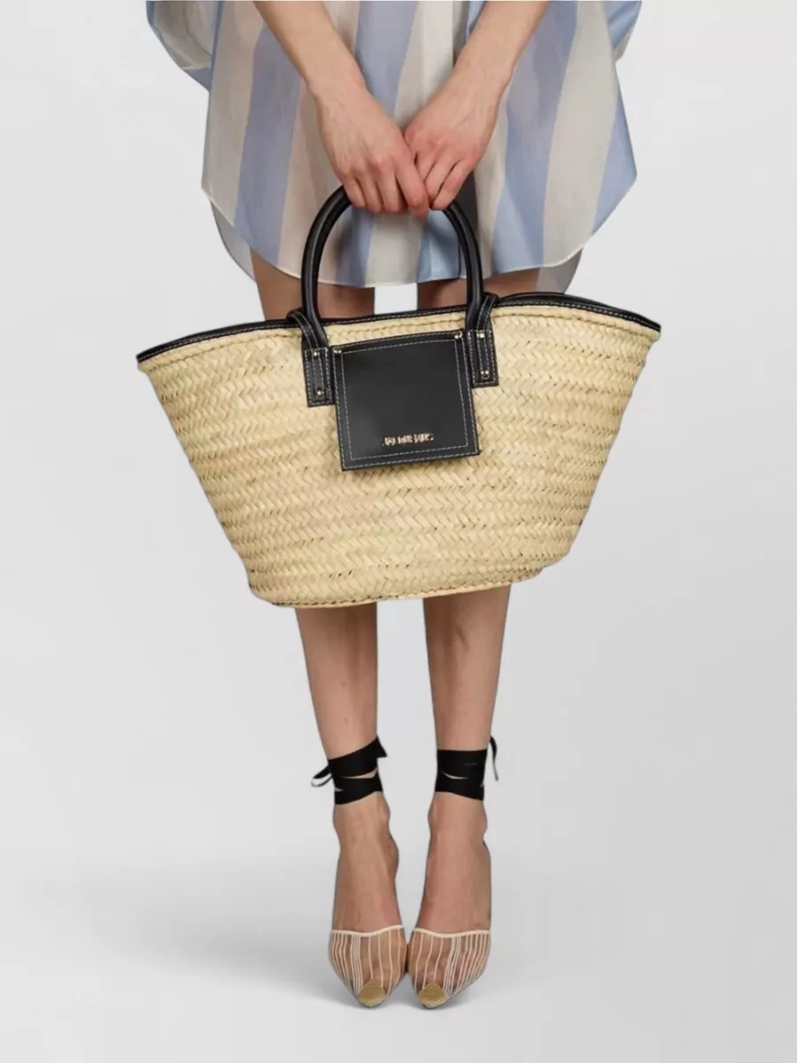 Jacquemus Na Leather Tote Bag