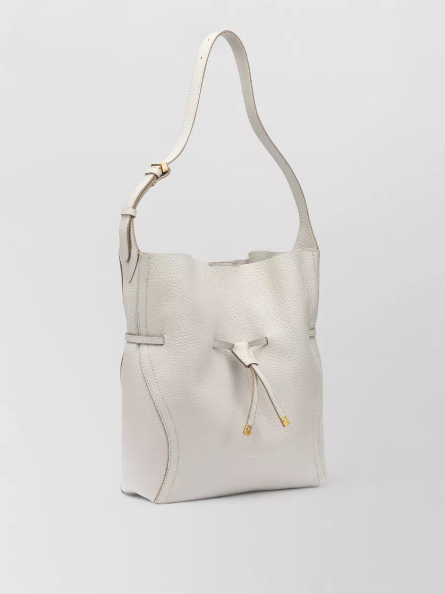 Gianni Chiarini Shoulder Bag Adjustable Strap Detachable Pouch Hardware