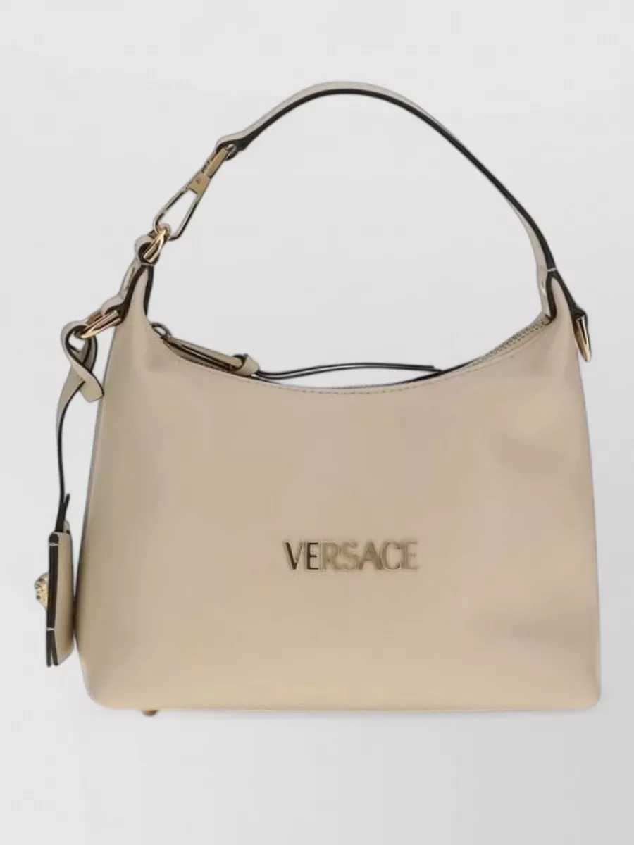 Versace leather bucket bag