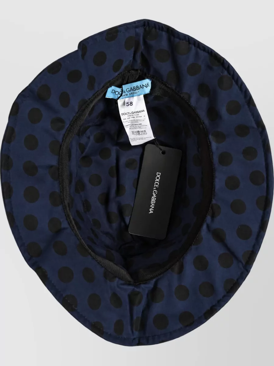 Dolce&Gabbana Polka-Dot Bucket Hat