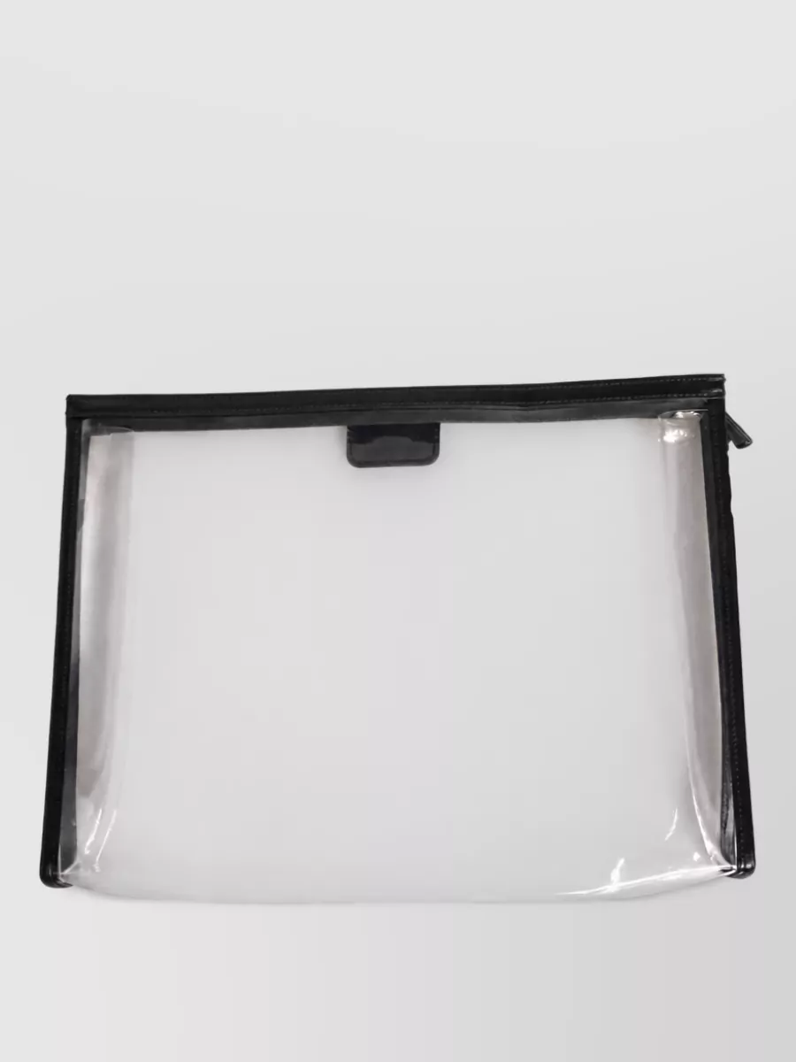 Dolce&Gabbana transparent pvc clutch pouch bag