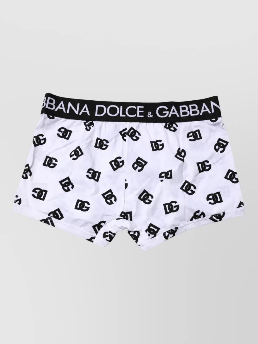 Dolce&Gabbana logo print boxer briefs