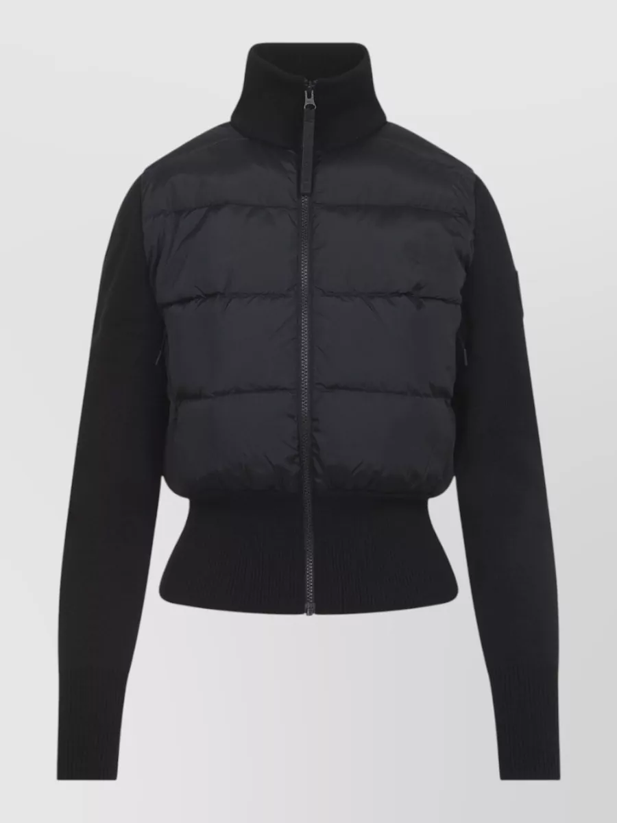 Canada Goose Hybrid Wide Quilt Jacket High Collar