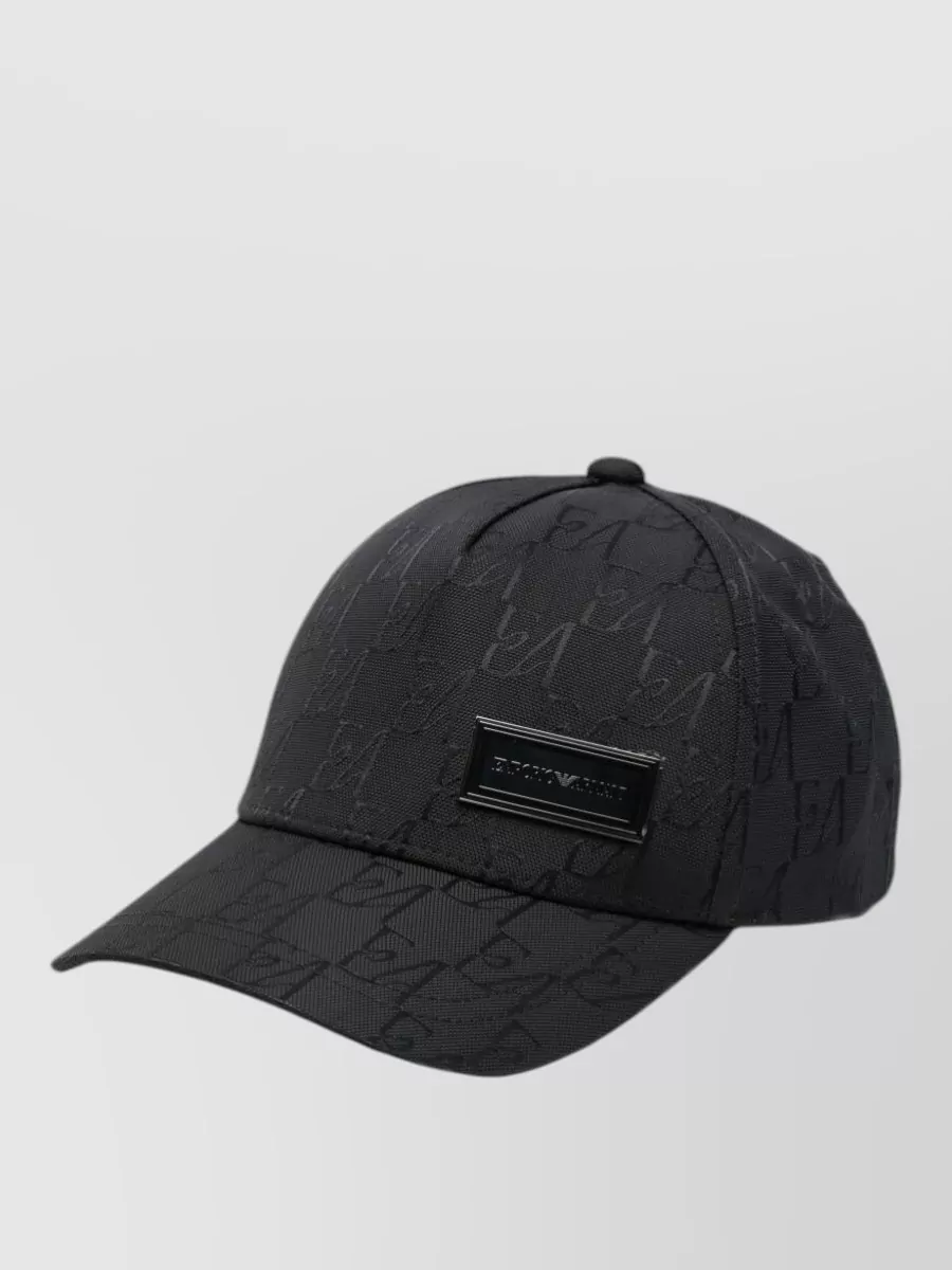 Emporio Armani logo baseball cap